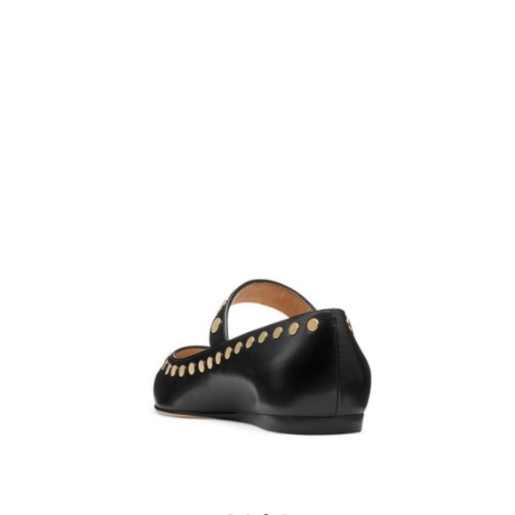 STUART WEITZMAN Gala Studs Mary Jane flats size 8.5 new with dust bag - Picture 4 of 16